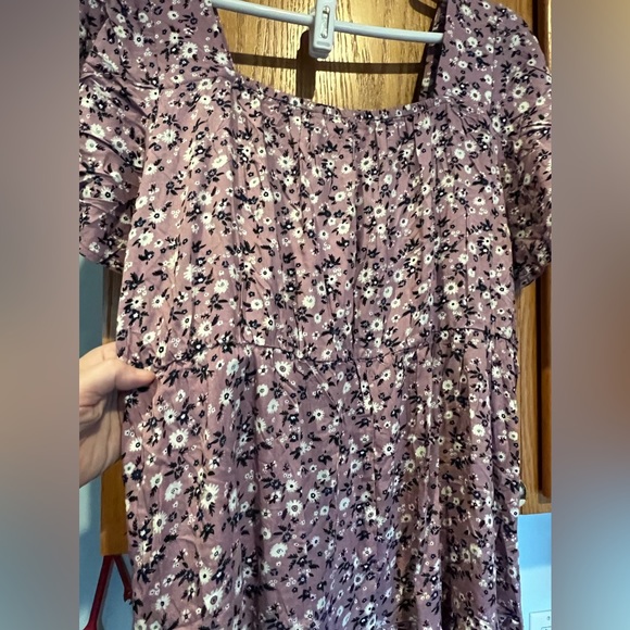 Prairie style Bloom Chic layered floral with flutter sleeves! Bohemian fullness! - Picture 5 of 12